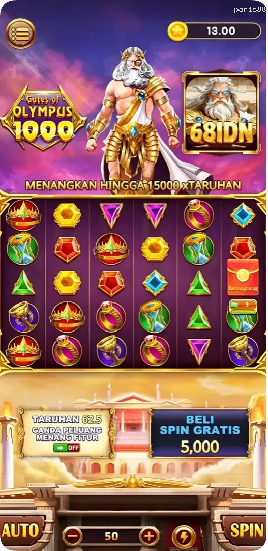 paris88 Tangkapan Layar - APK Resmi
